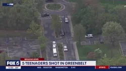 5 teens shot in Greenbelt after senior skip day party, police say