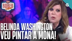 A actriz BELINDA WASHINGTON veu PINTAR A MONA! | LAND ROBER + SHOW