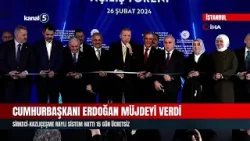 Cumhurbaşkanı Erdoğan Müjdeyi Verdi | Sirkeci-Kazlıçeşme Raylı Sistem Hattı 15 Gün Ücretsiz