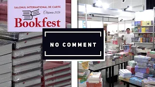 NO COMMENT | SALONUL INTERNAȚIONAL DE CARTE BOOKFEST, DESCHIS LA CHIȘINĂU ÎN PERIOADA 2-6 SEPTEMBRIE