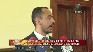 Anthropology and History department establishes working groups to protect the heritage of La Ceiba