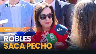 Robles touts her handling of the Ceuta crisis: "I feel very proud"