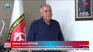 Esnaf zam istiyor