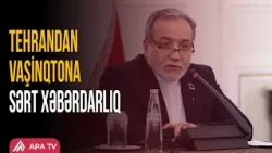 İrandan ABŞ-a mesaj: Danışıqlara hazırıq, amma bir şərtlə... | APA TV