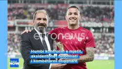 Humbi kontrollin e mjetit, aksidentohet futbollisti i kombëtares shqiptare