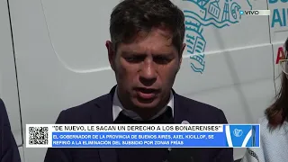 "DE NUEVO, LE SACAN UN DERECHO A LOS BONAERENSES"