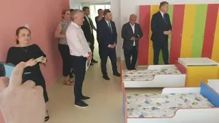 LIVE//Ministrul Dezvoltării, Cseke Attila vizitează creșa din Gura Bustei, Municipiul Vaslui
