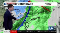 FORECAST: First Alert for rain, wind on Wednesday