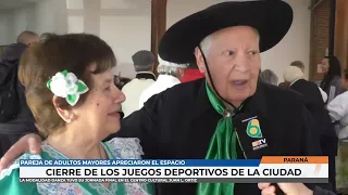 Paraná City Sports Games held its closing day at Juan L. Ortiz