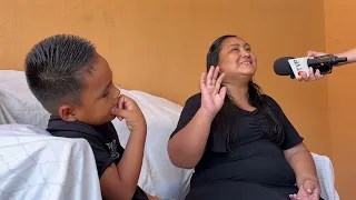 Niño de 5 años sueña con ser soldado y ayudar a las familias de México