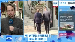 PNL va vota învestirea Guvernului Luca Niculescu, dar intră în opoziție