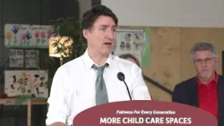 Trudeau promises $1B in loans to expand child-care centres