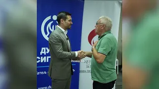 ZAVRŠEN OBILAZAK SREMSKOG OKRUGA Ognjenović u Irigu poručio: "Svaki penzioner nam je važan!"