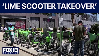 ‘Lime Scooter Takeover’ causes controversy in Seattle
