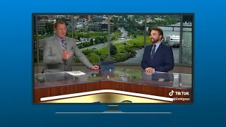 In the feed: Flight details, meteorologist can't stop laughing