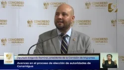 Pdte. de la Com. de Migrantes | Avances en el proceso de elección de autoridades de Conamigua.