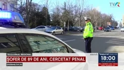 ȘOFER DE 89 DE ANI, CERCETAT PENAL