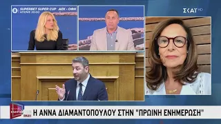 Α. Διαμαντοπούλου: "Ο κ. Τσίπρας ότι έχει παρουσιάσει είναι πράγματα που έχει πει το ΠΑΣΟΚ ή η ΝΔ"