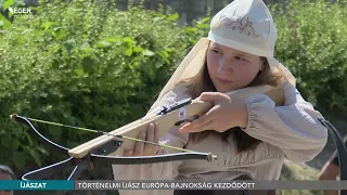 Történelmi íjász Európa-bajnokság kezdődött - 2026.06.26.