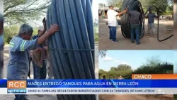 Mades distribuyó tanques para recolección de agua en Sierra León