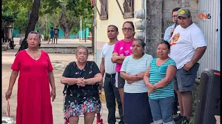 Mayor Juan Carlos Aguilar Sandoval inaugurates the paving of Juan Álvarez street in Arenal de Á.