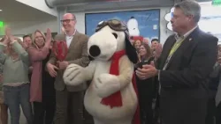 Первый рейс компании Southwest в Санта-Розу прибывает в аэропорт округа Сонома.