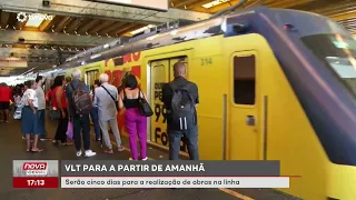 Light rail service suspended starting tomorrow for track maintenance