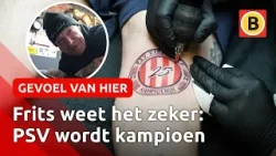FRITS heeft  NU AL een KAMPIOENSTATTOO van PSV | Omroep Brabant