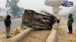 Major A@ccident in Vijaypur due to Dense Fog