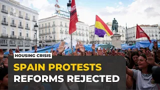 Spanish parliament rejects housing bills: Protesters pledge to continue affordability sit-ins