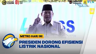 Presiden Prabowo Resmikan Program PLTS 100GWp - [Metro Hari Ini]