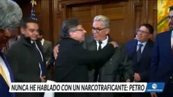 Petro responde a denuncia internacional y niega vínculos con narcotráfico Petro responde a denuncia internacional y niega vínculos con narcotráfico