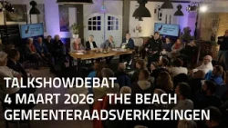LIVE: Talkshowdebat vanuit The Beach - Gemeenteraadsverkiezingen Aalsmeer 2026