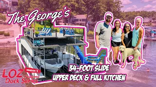 Lake of the Ozarks Dream Dock: 34-Foot Slide, Upper Deck & Full Kitchen