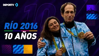 Santiago Lange and Cecilia Carranza: 10 years since their gold in Rio 2016