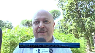 Falcone e Borsellino park on Viale Crispi reopened after maintenance and cleaning work