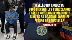 Reveladora encuesta: rechazo hacia Maduro, apoyo a Trump y optimismo por el futuro de Venezuela