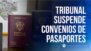 What will happen to passports following the suspension of the Foreign Ministry's agreements?