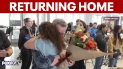 Americans evacuated from Middle East come home to US