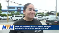 03 Human Rights announces new voluntary surrenders of wanted individuals in SFM