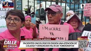¡No los atienden! Pacientes oncológicos viven un verdadero viacrucis en el Hospital Almenara