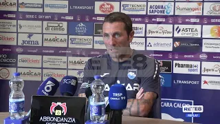 Forlì vs. Pescara, Buscè: "Parigi? I'm focused on the players I have here. Letizia isn't at 100%,...