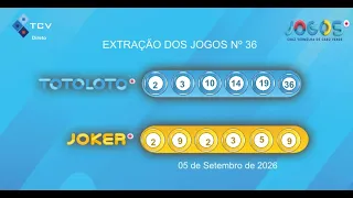 Totoloto and Joker Draw - September 5, 2026