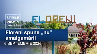PRO TV News (8:00 PM) | FLORENI SAYS "NO" TO AMALGAMATION | Moldova