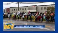 Unions rally against Ottawa's major projects Bill C-39 to protect right to strike