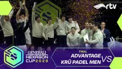 Advantage vs Krü Padel Men | Hexagon Cup 2026 ? | RTV #padel