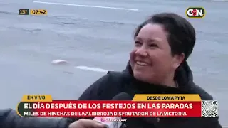 ¡Después de la fiesta, volvió la calma!