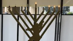 City Leaders Light Menorah at City Hall