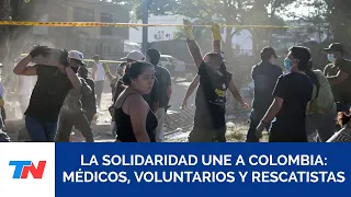 Solidarity moves hundreds of donors to an earthquake-stricken hospital in Cali