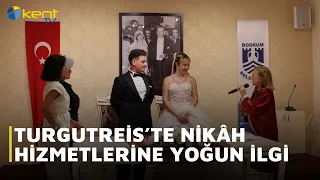 HIGH DEMAND FOR MARRIAGE SERVICES IN TURGUTREIS
